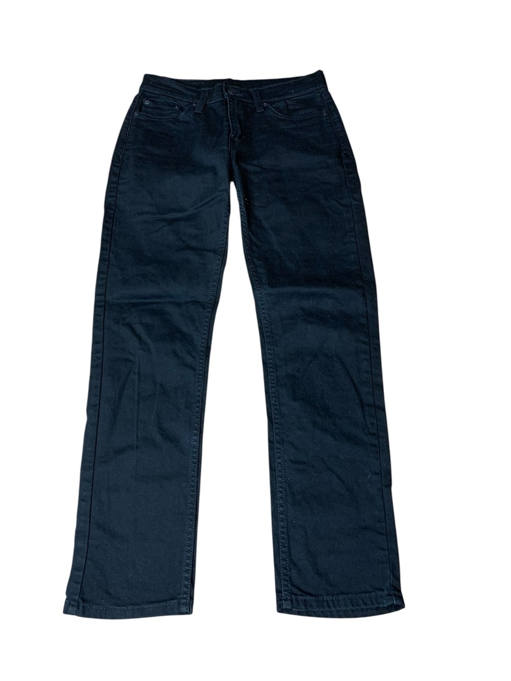 Levi's 513 Slim Straight Black Jeans WaterLess Eco 29x30